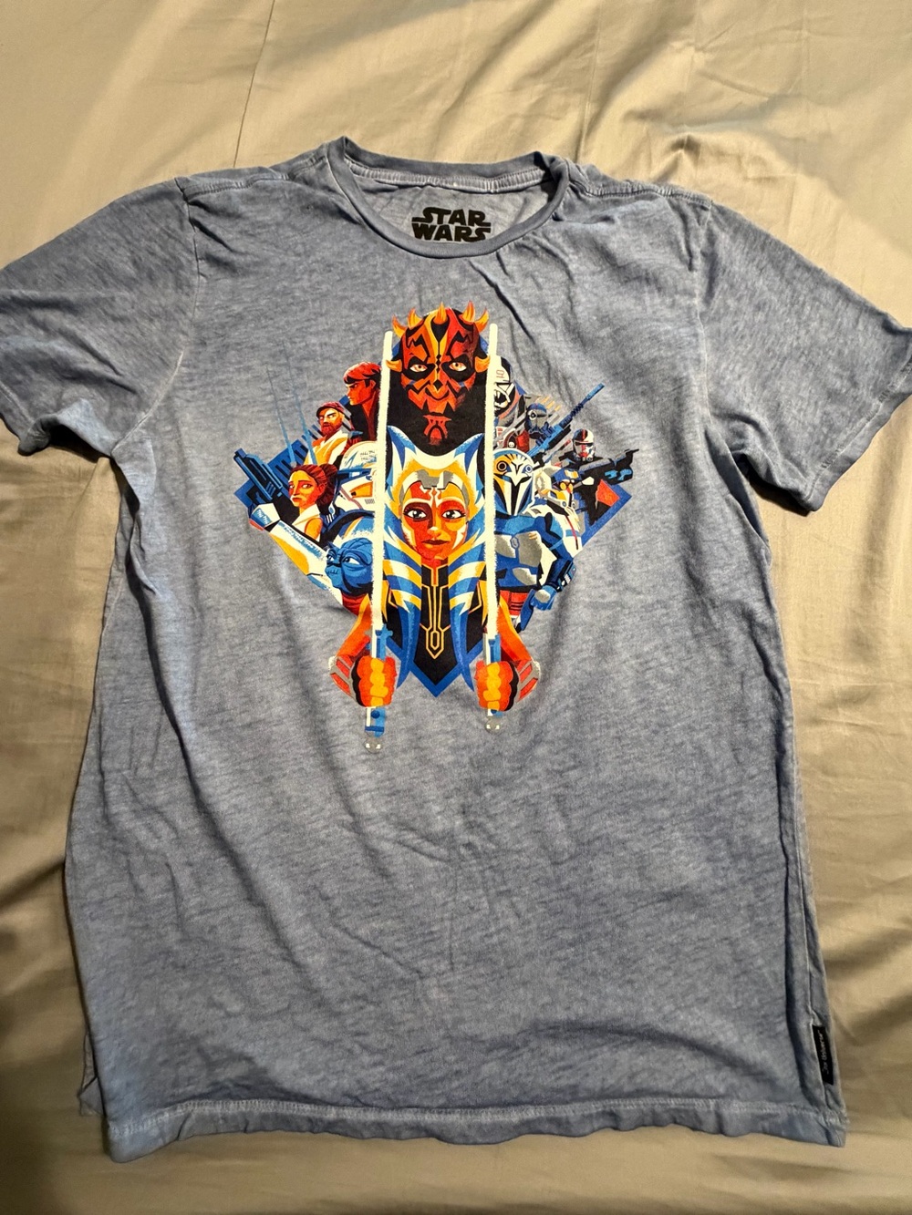 2 for$6✨Men’s Star Wars Ahsoka & Characters Graphic Tee, Size S